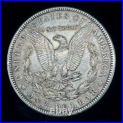 1904 Morgan Dollar AU/UNC Toning 90% Silver $1 US Coin Collectible #1082