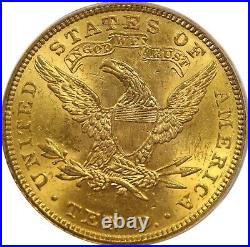 1907 $10 PCGS MS 61 Liberty Head Gold Eagle Rive d'Or Collection