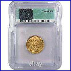 1907 Liberty Head Half Eagle MS 65 ICG 90% Gold $5 US Coin Collectible