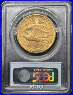 1908 Saint Gaudens Double Eagle PCGS MS-62 Rive d'Or Collection Motto