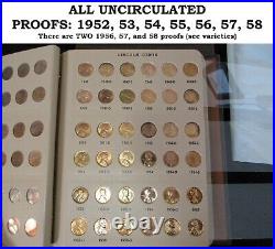 1909-2009 Lincoln Cent Dansco Set Collection with Proofs & More (FREE SURPRISES)