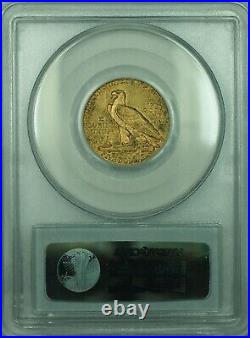 1909 Indian Head Half Eagle $5 Gold Coin PCGS AU-55 Rive d'Or Collection