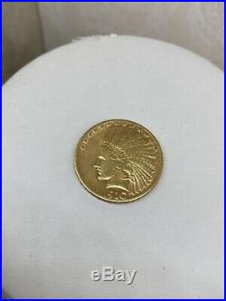 1910 S San Francisco Mint $10 Dollar Indian Head Gold Collectible Coin