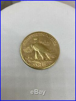 1910 S San Francisco Mint $10 Dollar Indian Head Gold Collectible Coin