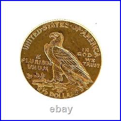 1912 $2.50 Indian Head Quarter Eagle Pre 1933 Gold Coin Collection C#1