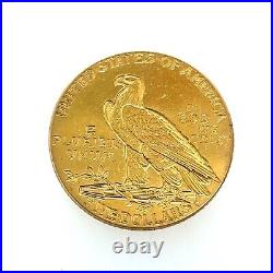 1913 $5 Indian Head Half Eagle Pre 1933 Gold Coin Collection