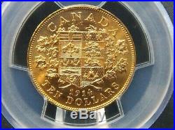 1914 $10 Canada Gold Reserve PCGS MS63 East Coast Coin & Collectables, Inc