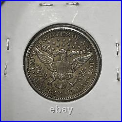 1914 P AU Barber Silver Quarter Coin Collection