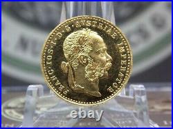 1915 Austria Gold 1 Ducat Prooflike RESTRIKE. 1106 East Coast Coin & Collectable