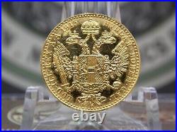 1915 Austria Gold 1 Ducat Prooflike RESTRIKE. 1106 East Coast Coin & Collectable