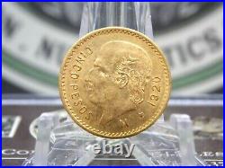1920 Mexico Gold 5 Cinco Peso. 1339 oz #1 East Coast Coin & Collectables, Inc
