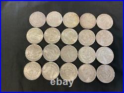 1921 Morgan Dollar Mixed P D S Au / Unc 90% Silver Us Coins Bullion Collection