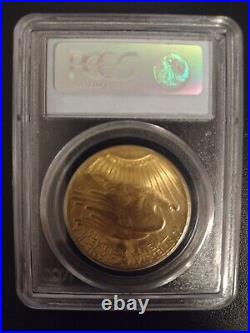 1927 $20 gold coin, 1 oz, Walking Liberty, PCGS MS64, Rive d'Or Collection