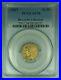 1927 Indian Head Quarter Eagle $2.50 Gold Coin PCGS AU-58 Rive d'Or Collection