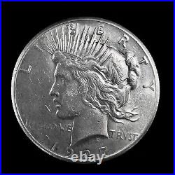 1927 P Peace Dollar 90% Silver AU/UNC. $1 U. S Collectible Coin #280