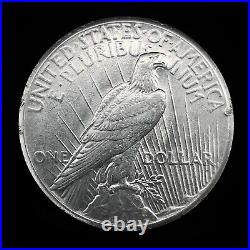 1927 P Peace Dollar 90% Silver AU/UNC. $1 U. S Collectible Coin #280