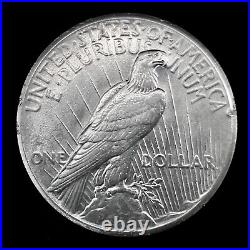 1927 P Peace Dollar 90% Silver AU/UNC. $1 U. S Collectible Coin #280