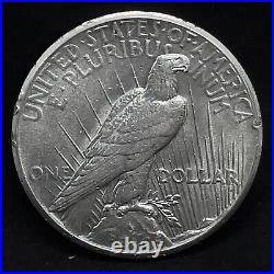 1927 P Peace Dollar 90% Silver AU/UNC. $1 U. S Collectible Coin #280