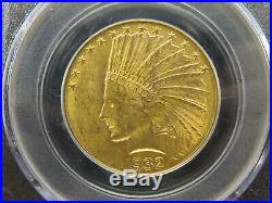 1932 Indian $10 Gold Coin Rive d'Or Collection PCGS MS 62 Z549
