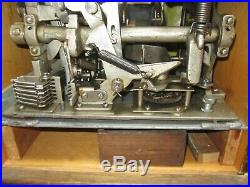 1934-WATLING GOLD COIN 25c ROL-A-TOP SLOT MACHINE