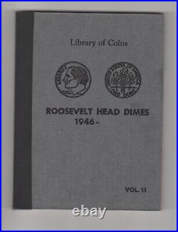 1946-1964 Roosevelt Dime Collection/album Several Au/bu