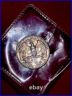 1967 No Mint Mark Coin And Coin Collection In Cherry Wood Case