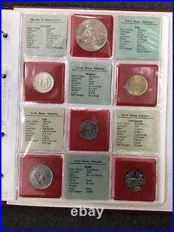 1979 & 1980 FAO 1 & 2 Money Collections 54 Coins (Gold, Silver, Copper)