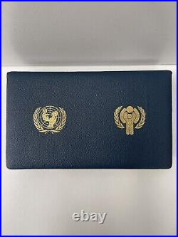 1979-1982 UNICEF International Year Of The Child 12 Gold Proof Coin Collection
