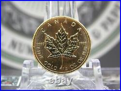 1982 $10 1/4 oz Gold Canadian Maple Leaf. 9999 East Coast Coin & Collectables