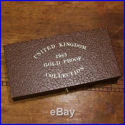 1983 United Kingdom Gold Proof 3 Coin Collection = 2 Pound, Sov, Half Sov. COA