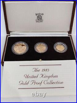 1983 United Kingdom Proof 22k Gold Coin Collection