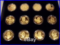 1986 STATUE OF LIBERTY CENTENNIAL COLLECTION GOLD over SILVER