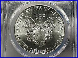 1986 Silver Eagle MS69 PCGS Gold Shield Collection Gorgeous Eye Appeal 43000743