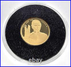 1986 Star Trek. 999 1/4 Ounce GOLD Coin Collection- Rarities Mint- Your Choice