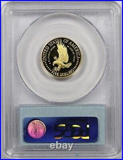 1986-W Liberty $5 PCGS PR69 DCAM (US Vault Collection) Gold Modern Commemorative