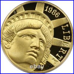 1986-W Liberty $5 PCGS PR69 DCAM (US Vault Collection) Gold Modern Commemorative
