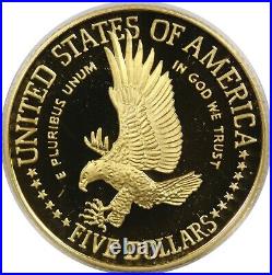 1986-W Liberty $5 PCGS PR69 DCAM (US Vault Collection) Gold Modern Commemorative