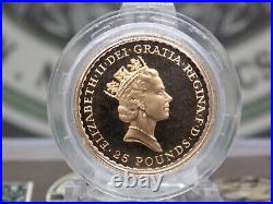 1989 Proof Gold Britannia 1/4oz. 9999 Gold #RP East Coast Coin & Collectables