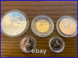 1991/1992 Gold $ Silver Ultimate Ballerina Collection Set, Rare & Limited