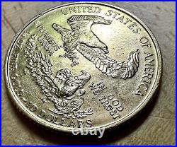 1993 $10 1/4 oz Gold American Eagle Low Mintage Key Date Collectible U. S. Coin