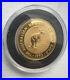1993 1 oz Australia Gold Nugget Kangaroo Collectible Coin Queen Elizabeth
