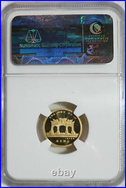 1994 China Shanghai Mint 1/10 oz. Gold Buddha Medals 4 Coin Set NGC 70(1)69(3)