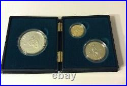 1995 Civil War Battlefield Commemorative Proof Coin Gold & Silver Daguerreotype