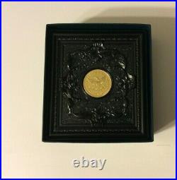1995 Civil War Battlefield Commemorative Proof Coin Gold & Silver Daguerreotype
