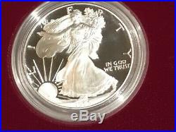 1995 W American 5 coin proof Eagle Gold Silver Dollar Key Date from collection