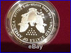 1995 W American 5 coin proof Eagle Gold Silver Dollar Key Date from collection