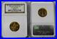 1996-W $5.2420 Ounce Gold Olympic Flag Bearer NGC MS 70 Vault Collection Label