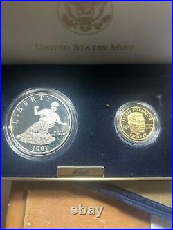 1997 Jackie Robinson Two Coin Set