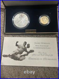 1997 Jackie Robinson Two Coin Set