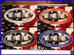 1999-2003 Gold, Platinum, Denver/phil Mint State Quarter Collection 100 Coins